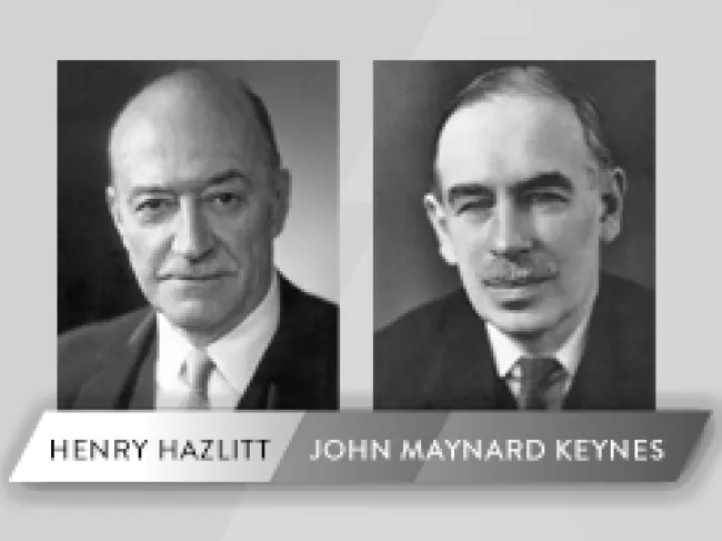 Hazlitt and Keynes